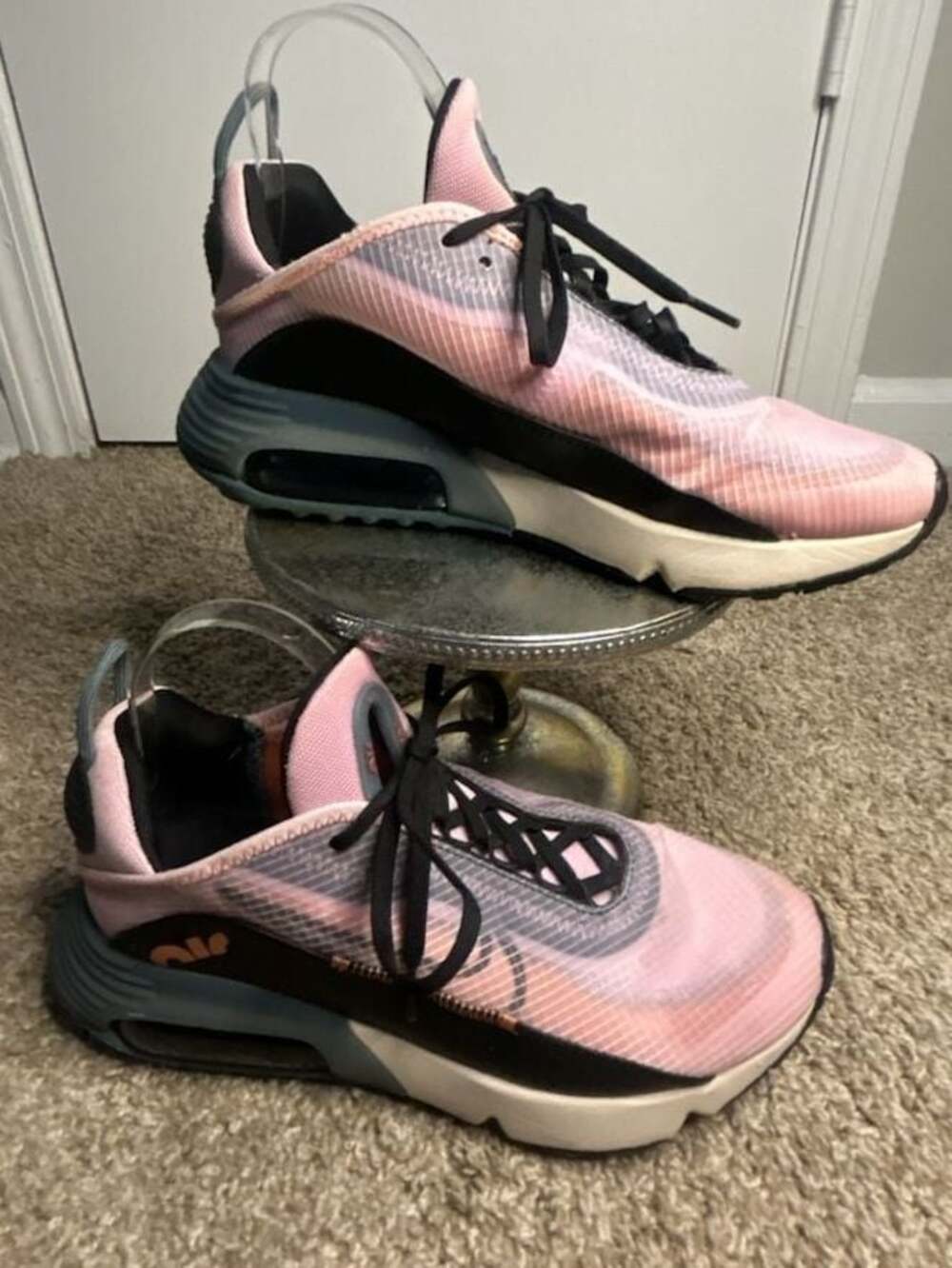 Nike Air Max 2090 Women's Size 9 Pink/Black Sneakers CT1876-600